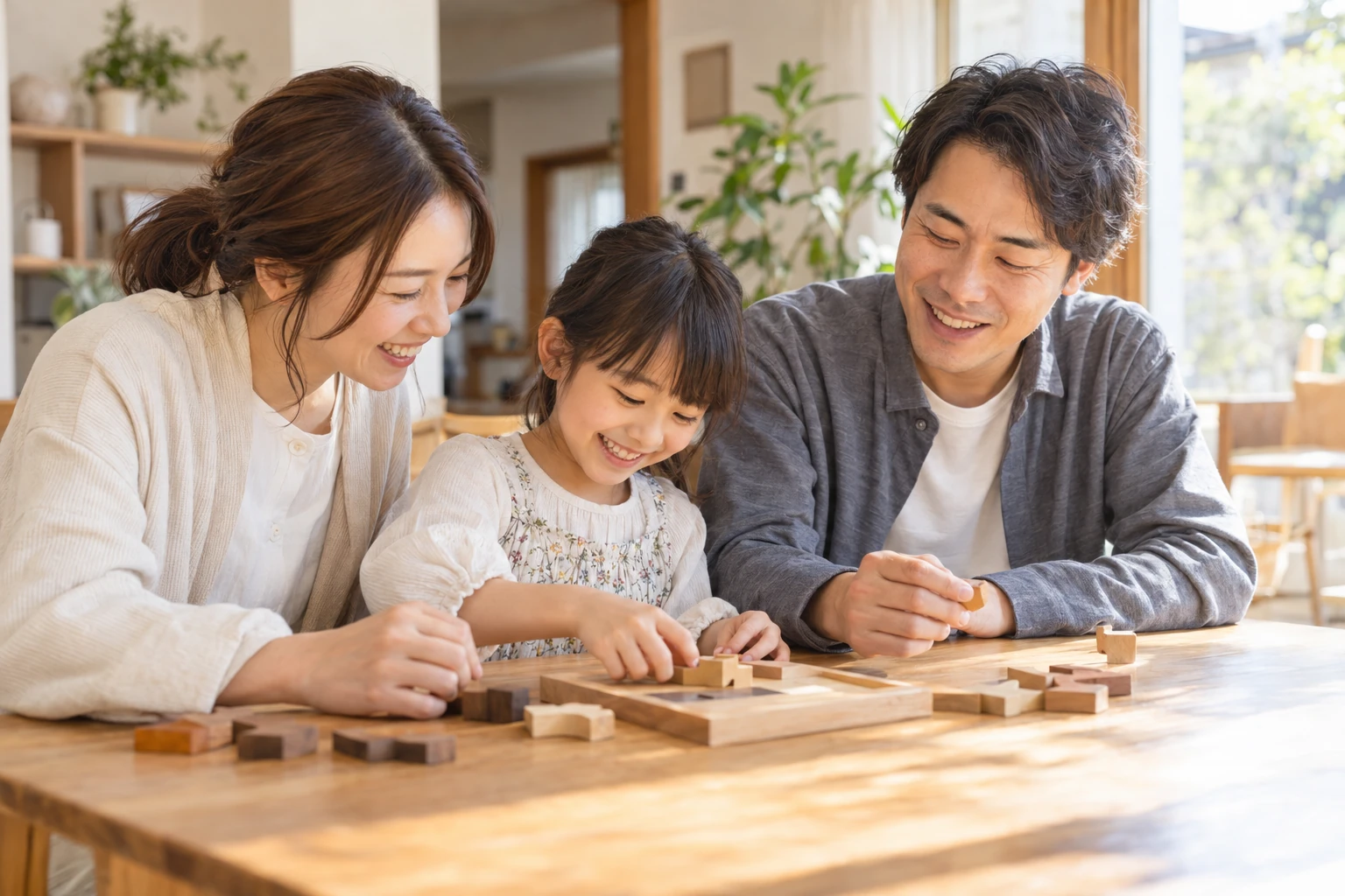 ご自宅で家族の時間を楽しむイメージ